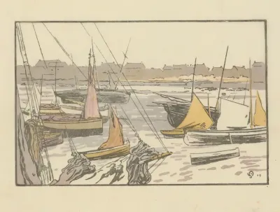 Roscoff Sechage Des Voiles