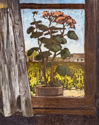 Rosebush And Vines At Touny Les Roses