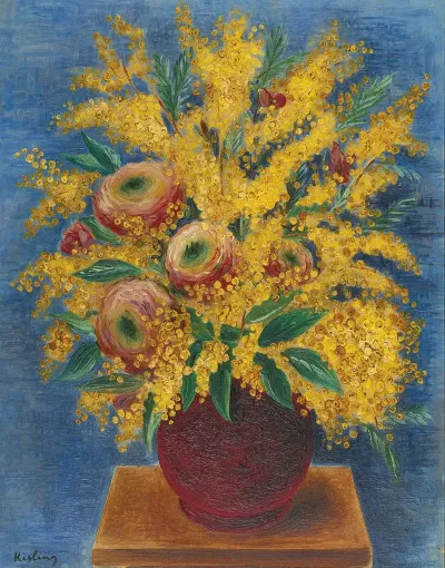 Roses Et Mimosas
