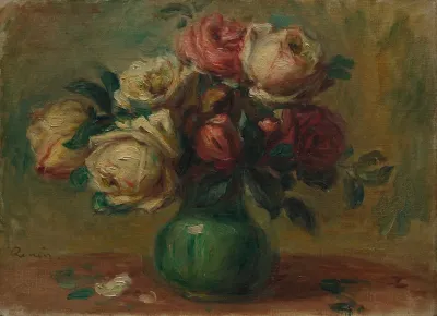 Roses In A Vase 3