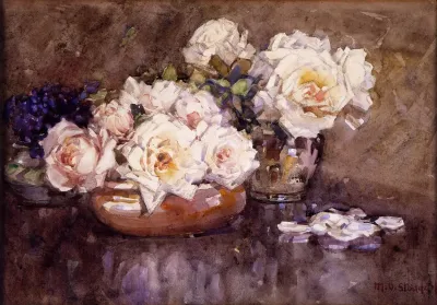 Roses White