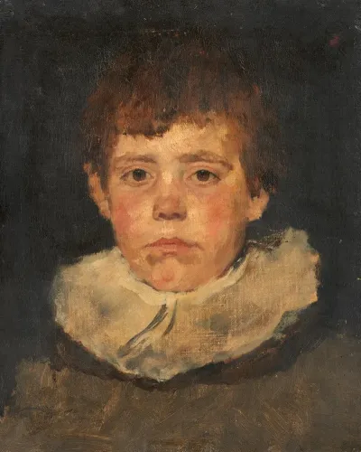 Rothaariger Junge