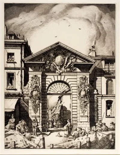 Rouen Porte De Guillaume
