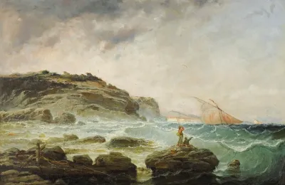 Rough Sea Around Marseille