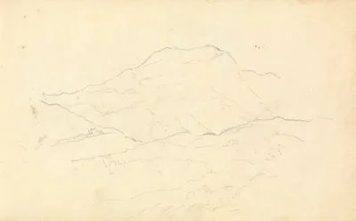 Rough Sketch Of Mountains