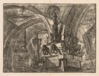 Round Arches Springing From A Square Column