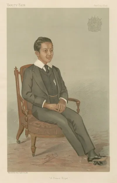 Royalty A Prince Royal Chowfa Mahavajiravudh April 25 1895