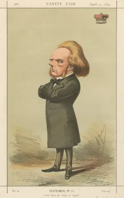 Royalty God Bless The Duke Of Argyll The Duke Of Argyll April 17 1869