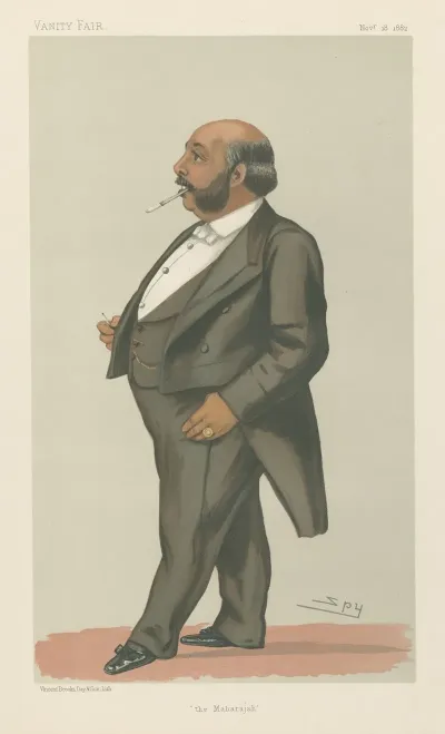 Royalty The Maharajah His Highness The Majarajah Duleep Singh November 18 1882
