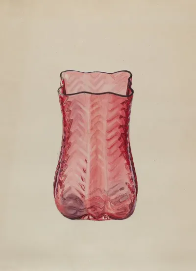 Ruby Vase 2