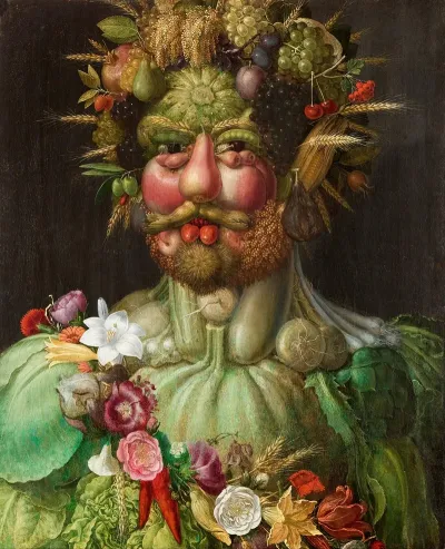 Rudolf Ii Of Habsurg Or Vertumnus