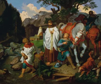 Rudolf Von Habsburg Und Der Priester 2