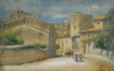 Rue A Villeneuve Les Avignon
