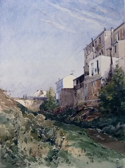 Rue De La Fontaine A Mulard