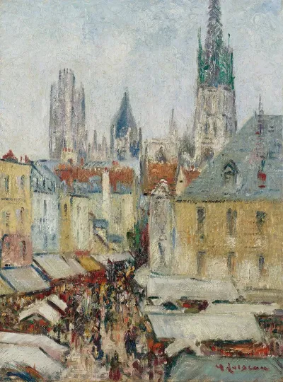 Rue De Lepicerie A Rouen