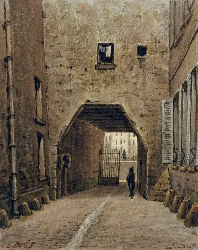 Rue Des Chantres Entre Le Quai Aux Fleurs Et La Rue Chanoinesse 2
