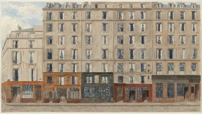 Rue Des Deux Ecus No25 A 31 Actuelle Rue Berger 1er Arrondissement