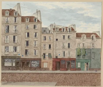 Rue Des Filles Dieu No21 A 29 Actuelle Rue Dalexandrie Depuis 1897 2eme Arrondissement
