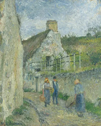 Rue Des Roches Au Valhermeil Auvers Sur Oise