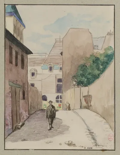 Rue Du Cimetiere Saint Benoit