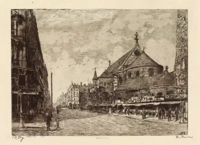 Rue Reaumur Abside De Saint Martin Des Champs