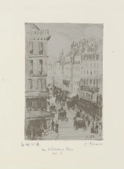Rue Saint Lazare Paris 2