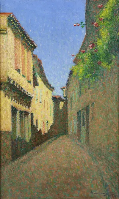 Ruelle Au Balcon Fleuri