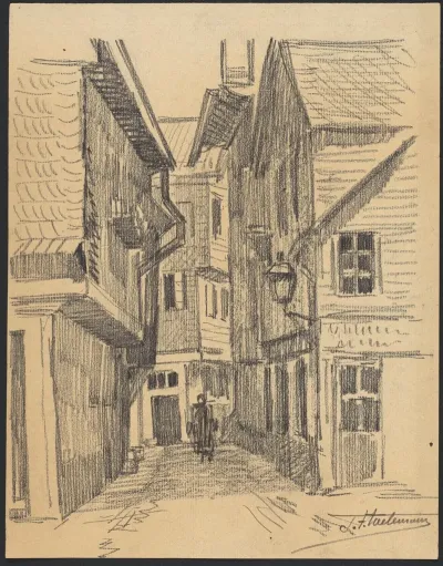 Ruelle Dans Une Ville