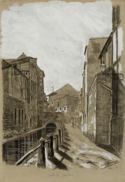 Ruelle Des Gobelins Actuelle Rue Berbier Du Mets 13eme Arrondissement