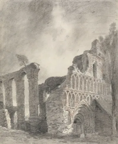 Ruin Of St Botolphs Priory Colchester