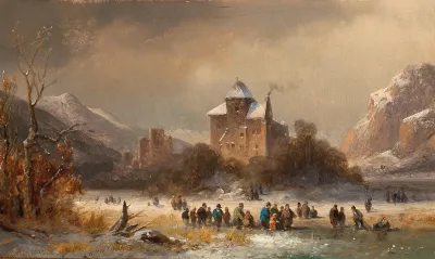 Ruine Kropfsberg Und Schlos Lichtwert