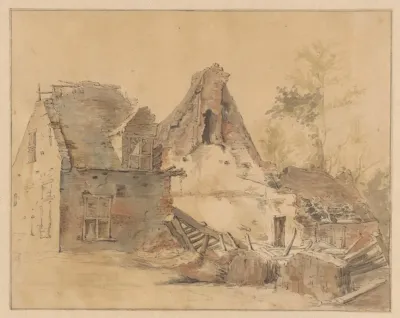 Ruine Van Een Huis