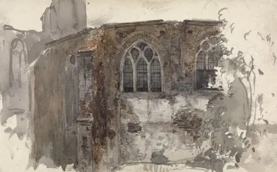Ruine Van Een Kerk