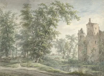 Ruine Van Het Huis De Haer