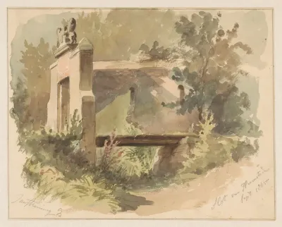 Ruine Van Het Slot Van Heemstede