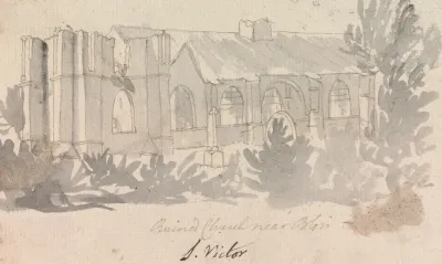 Ruined Church Near Blois
