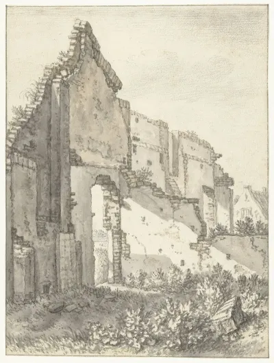 Ruines Van Een Gebouw Te Utrech