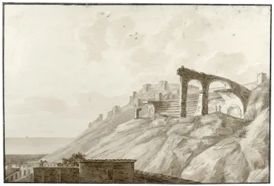 Ruines Van Het Amfitheater Te Sagonte