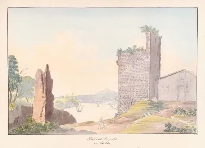 Ruins At Amposta On The Ebro