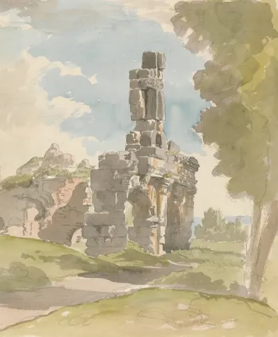 Ruins At Capua