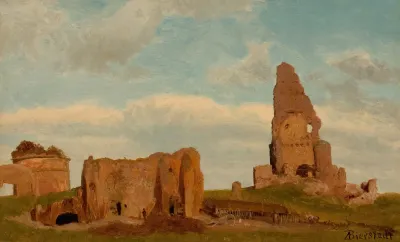 Ruins Campagna Of Rome