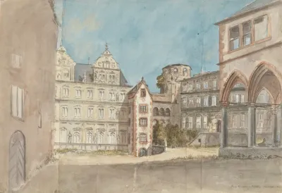 Ruins Du Chateau Du Heidelberg