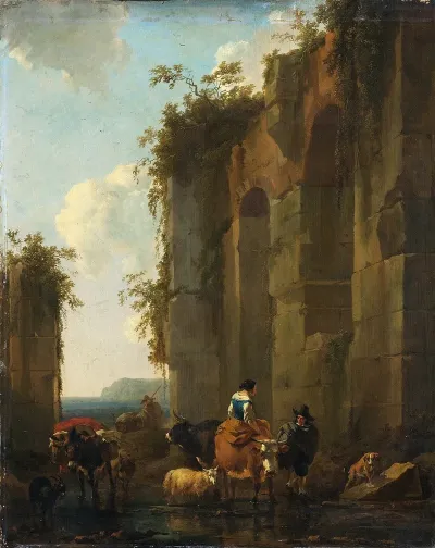 Ruins In Italy