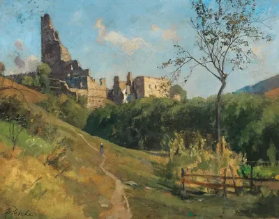 Ruins In The Wachau Region