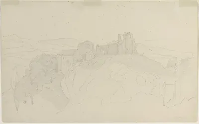 Ruins Near Olevano