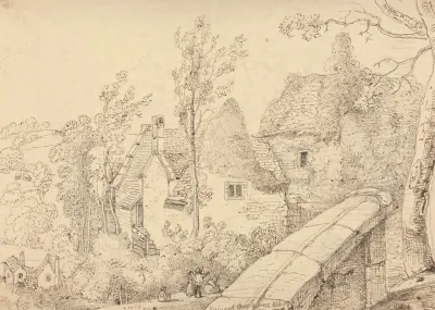 Ruins Of Crewkerne Abbey May 1833