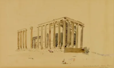 Ruins Of Greek Temple Azani Phrygia