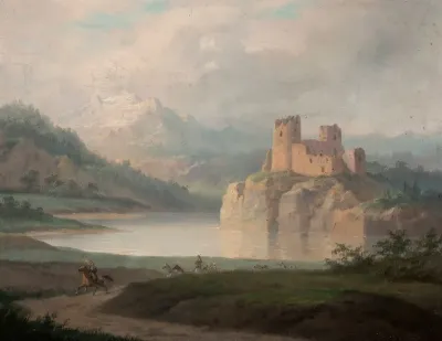 Ruins Of The Castle In Czorsztyn