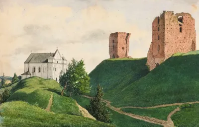 Ruins Of The Nowogrodek Navahrudak Castle 2