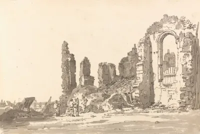 Ruins Of The Savoy Palace London